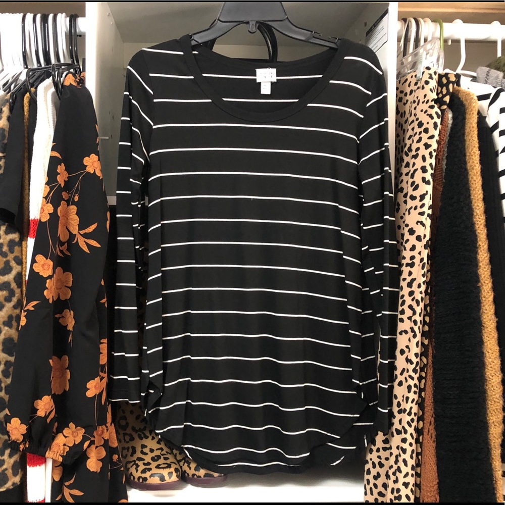 EUC Peyton Jensen Striped Top